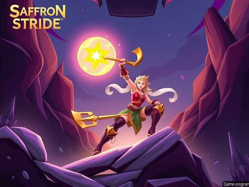 Saffron Stride Game Hero Image